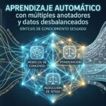 Aprendizaje automático con múltiples anotadores y datos desbalanceados