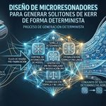 Diseño de microresonadores para generar solitones de Kerr de forma determinista
