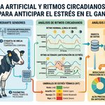 INTELIGENCIA ARTIFICIAL Y RITMOS CIRCADIANOS: UNA NUEVA ESTRATEGIA PARA ANTICIPAR EL ESTRÉS EN EL GANADO LECHERO